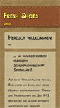 Mobile Screenshot of freshshoes.de